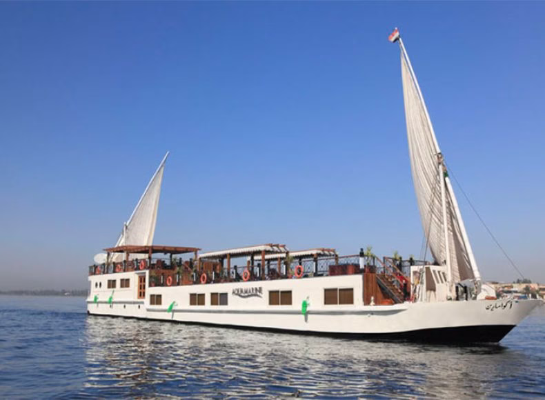 8 Days Merit Dahabiya Nile Cruise Luxor to Aswan