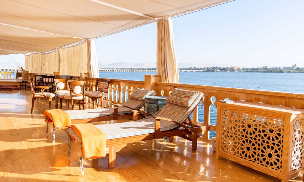 Luxury Nile Cruise on Dahabiya Nora from Luxor