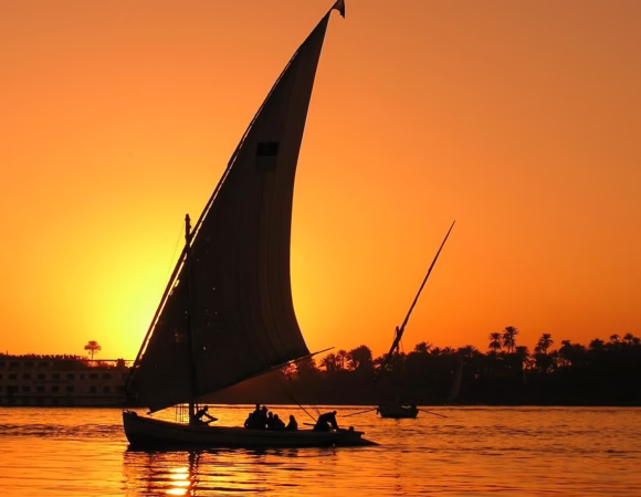 Felucca Trip at Luxor or Aswan by Sunset