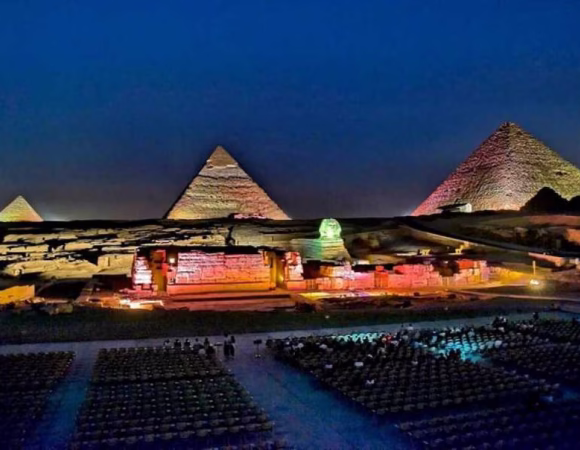 Sound & Light Show at Giza Pyramids
