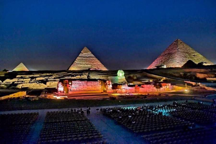 Sound & Light Show at Giza Pyramids