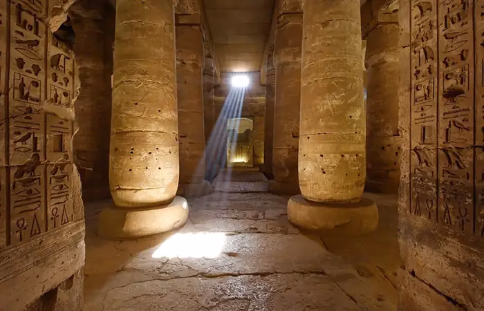 Abydos King List carvings at Temple of Seti I Egypt