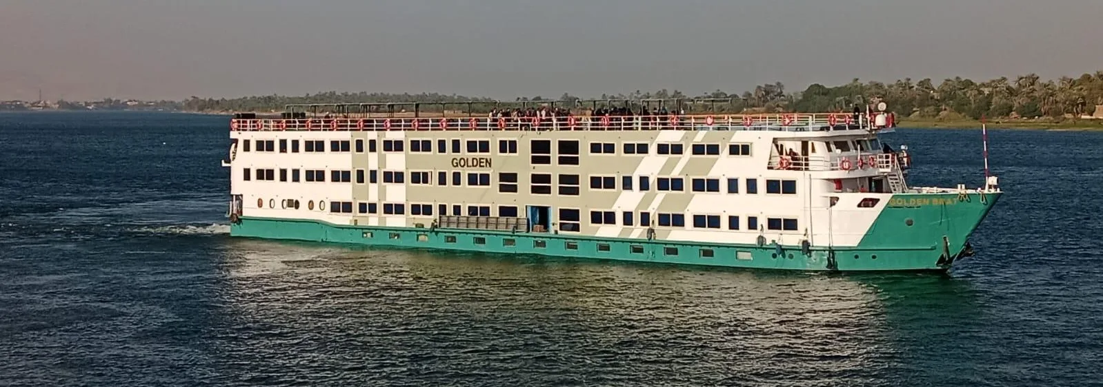 Nile cruise panorama