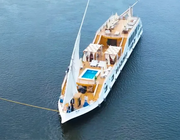 6 Days Jubal dahabiya trip from luxor to aswan