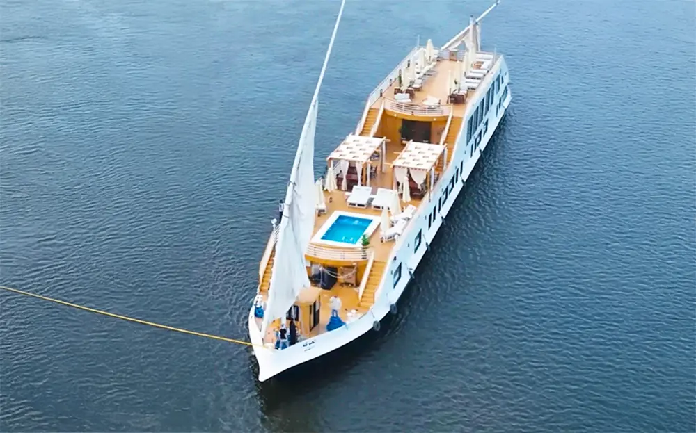 6 Days Jubal dahabiya trip from luxor to aswan