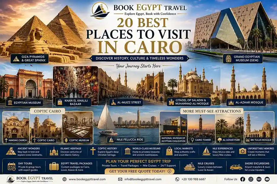 20 Best Places to Visit in Cairo, Egypt (2026 Guide)