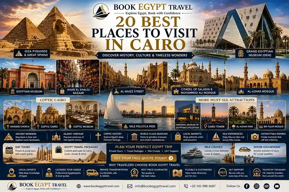 20 Best Places to Visit in Cairo, Egypt (2026 Guide)
